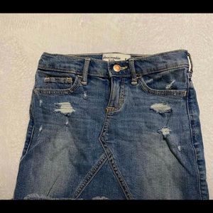 Abercrombie Kids jean skirt size 5/6